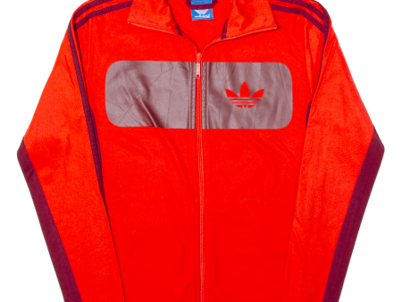 ADIDAS Mens Track Jacket Red S For Discount