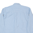 Mens Shirt Blue 90s Gingham Long Sleeve M Online Sale