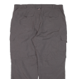 CMP Cargo Zip-Off Mens Trousers Grey Relaxed Straight Nylon W41 L28 Sale