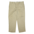 DICKIES 874 Workwear Mens Trousers Beige Regular Straight W38 L28 Supply