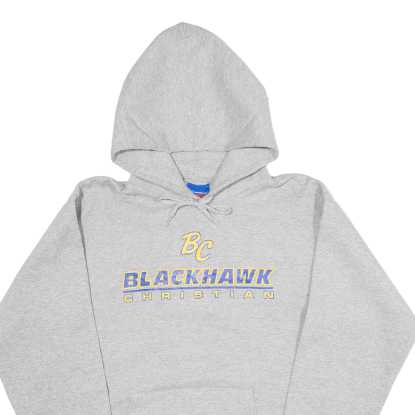 CHAMPION Blackhawk Christian Mens Grey Hoodie USA S Online