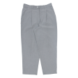 BIAGGINI Womens Trousers Grey Regular Straight W29 L24 Sale