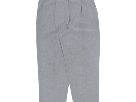 BIAGGINI Womens Trousers Grey Regular Straight W29 L24 Sale