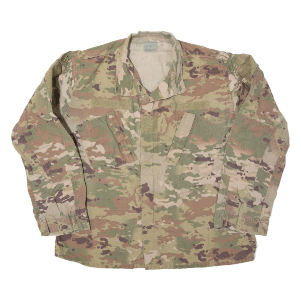 Army Mens Military Jacket Green Camouflage L Online Sale