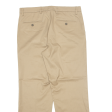 DOCKERS D2 Khaki Mens Trousers Beige Regular Straight W34 L29 Hot on Sale