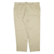 DICKIES 874 Workwear Mens Trousers Beige Regular Straight W44 L30 Cheap