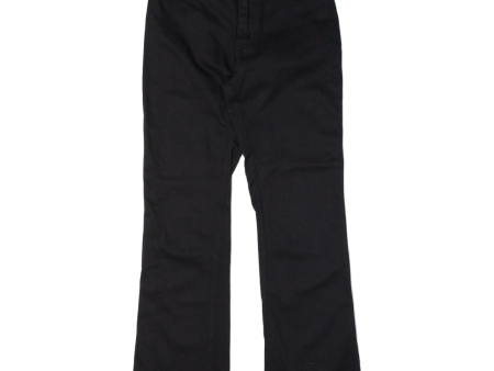 DICKIES Workwear Womens Trousers Black Slim Bootcut W28 L26 Hot on Sale