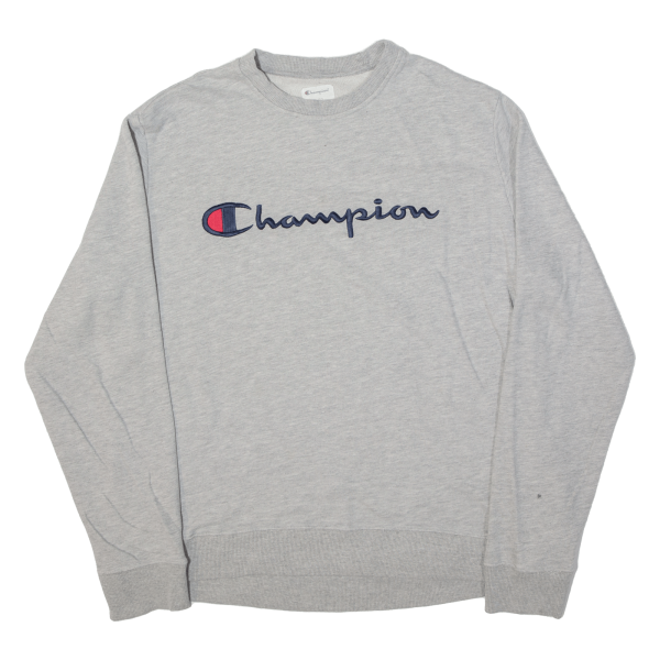 CHAMPION Womens Sweatshirt Grey XL Online