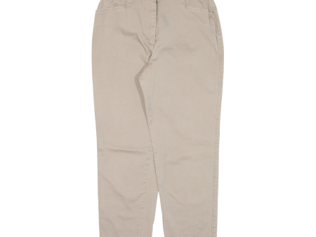 BENSIMONS Womens Trousers Beige Regular Tapered W24 L25 Online Hot Sale