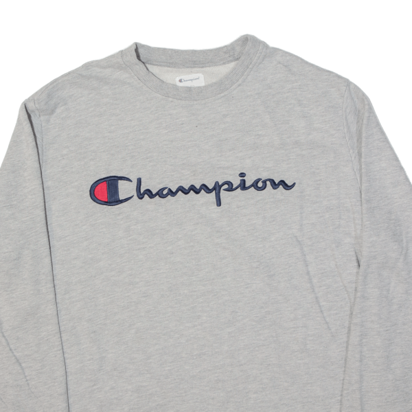 CHAMPION Womens Sweatshirt Grey XL Online