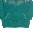 CENTER AISLE Reversible Womens Jacket Green 90s L Sale