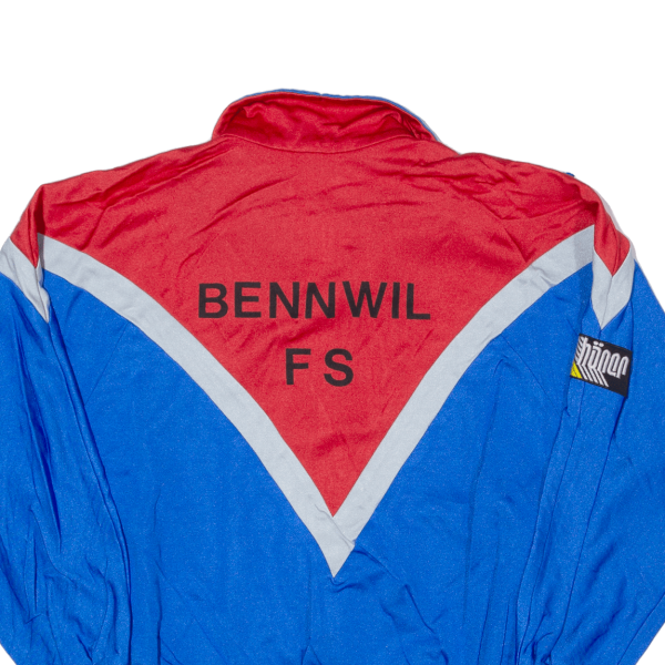 Bennwil Mens Track Jacket Blue 90s L Discount