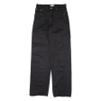 & OTHER STORIES Mens Trousers Black Loose Straight W28 L30 Online now