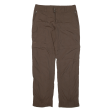 COLUMBIA Cargo Zip-off Womens Trousers Brown Regular Straight W33 L31 Sale