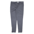 CALVIN KLEIN Womens Trousers Grey Slim Skinny W28 L25 Online Hot Sale