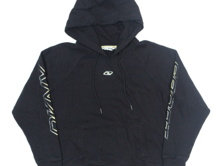 DKNY SPORT Womens Black Hoodie S Sale