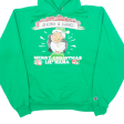 CHAMPION Jeremih & Chance Merry Christmas Womens Green Hoodie S Sale