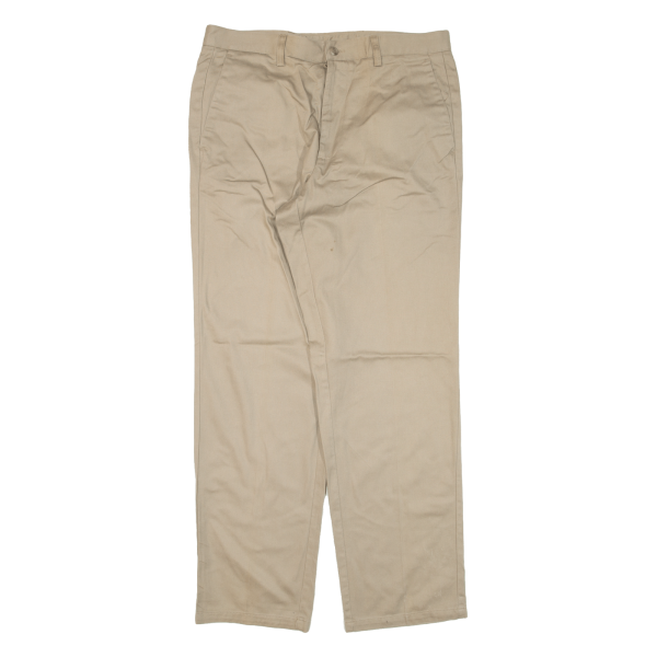 DICKIES Mens Trousers Beige Classic Straight W34 L32 Online Hot Sale