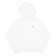 CHAMPION REVERSE WEAVE Mens White Hoodie S Sale