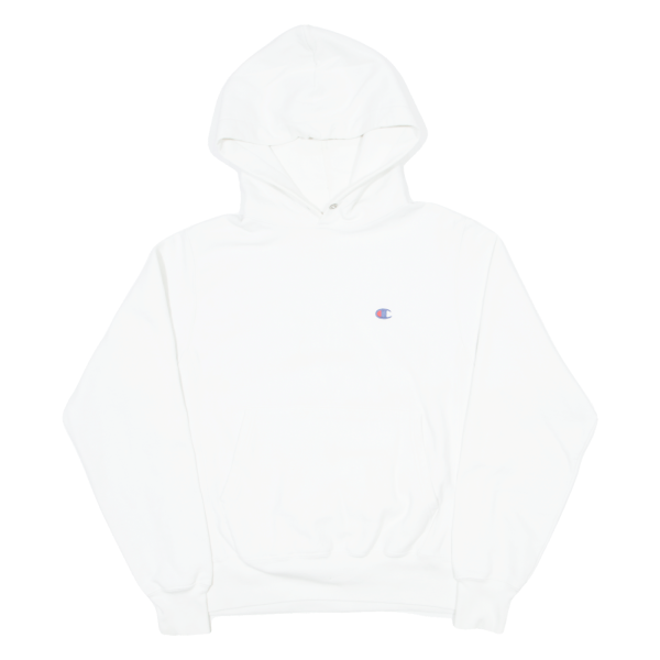 CHAMPION REVERSE WEAVE Mens White Hoodie S Sale