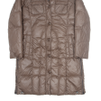 BLAUER Down Insulated Womens Puffer Coat Brown Nylon L Supply