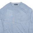 NAUTICA Mens Jumper Blue Tight Knit L Online Hot Sale