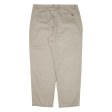 CAMEL Mens Trousers Beige Relaxed Straight W40 L30 Online Hot Sale