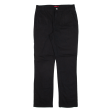 DICKIES Workwear Womens Trousers Black Regular Straight W30 L30 For Cheap