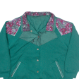 CENTER AISLE Reversible Womens Jacket Green 90s L Sale