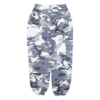 Cargo Camo Womens Trousers Blue Loose Tapered W25 L23 Fashion