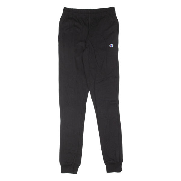 CHAMPION Mens Joggers Black Tapered S W26 L31 Cheap