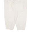 Cargo Womens Trousers Cream Loose Tapered W34 L26 on Sale