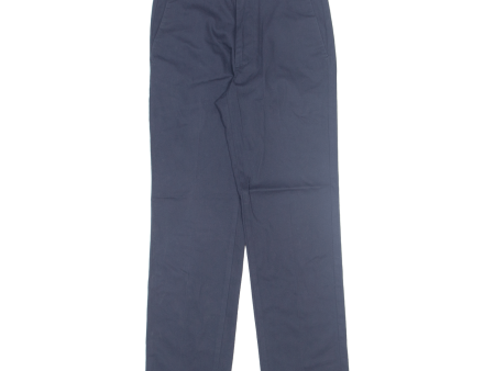 DOCKERS Khaki Mens Trousers Blue Slim Straight W28 L30 on Sale