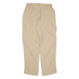 Cargo Zip-off Womens Trousers Beige Regular Straight W28 L28 Online Hot Sale