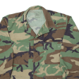 Army Mens Military Jacket Green Camouflage S For Sale