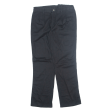 CHAPS Pleated Chino Boys Trousers Black Regular Straight W32 L32 Hot on Sale