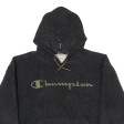 CHAMPION Fleece Womens Black Hoodie L For Discount