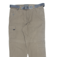 BIAGGINI Outdoor Mens Trousers Brown Regular Straight W36 L30 Online now