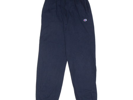 CHAMPION Mens Joggers Blue Tapered S W24 L30 Online Sale