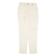 BIRGINI Womens Trousers Yellow Slim Tapered W27 L30 Online now