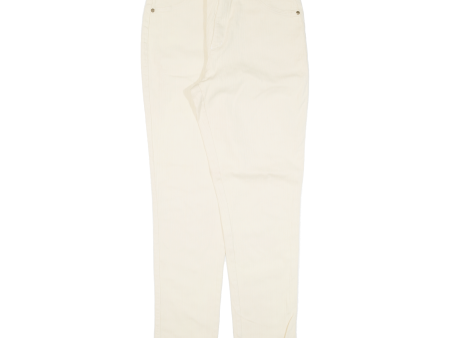 BIRGINI Womens Trousers Yellow Slim Tapered W27 L30 Online now