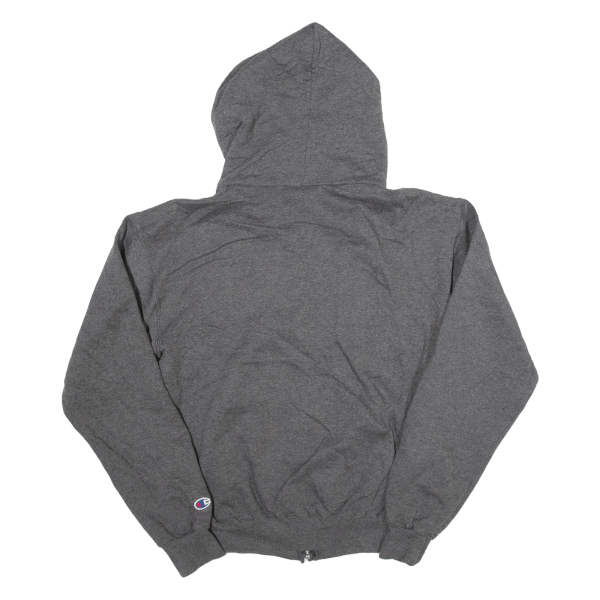 CHAMPION Trine University Mens Grey Hoodie Full Zip USA S Online Sale