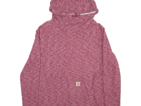 CARHARTT Womens Red Hoodie L Cheap