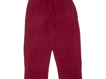 5STAR Mens Sweatpants Red Straight XXS W28 L26 Hot on Sale