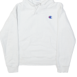 CHAMPION REVERSE WEAVE Womens White Hoodie S on Sale