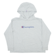 CHAMPION Womens Grey Hoodie XL Fashion