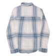 ABERCROMBIE & FITCH Womens Shirt Pink Check Long Sleeve S Online Sale