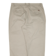 CAMEL Mens Trousers Beige Relaxed Straight W40 L30 Online Hot Sale