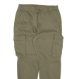 Cargo Womens Trousers Green Regular Tapered W30 L27 Online now