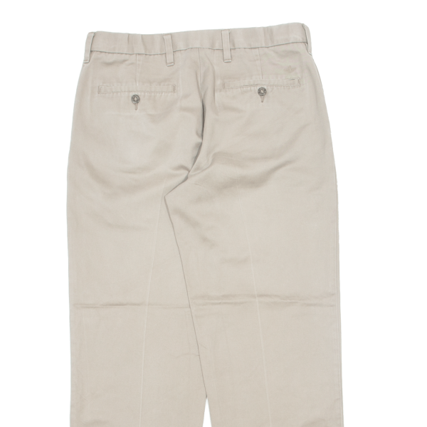 DOCKERS D3 Khaki Mens Trousers Beige Classic Straight W32 L30 Cheap